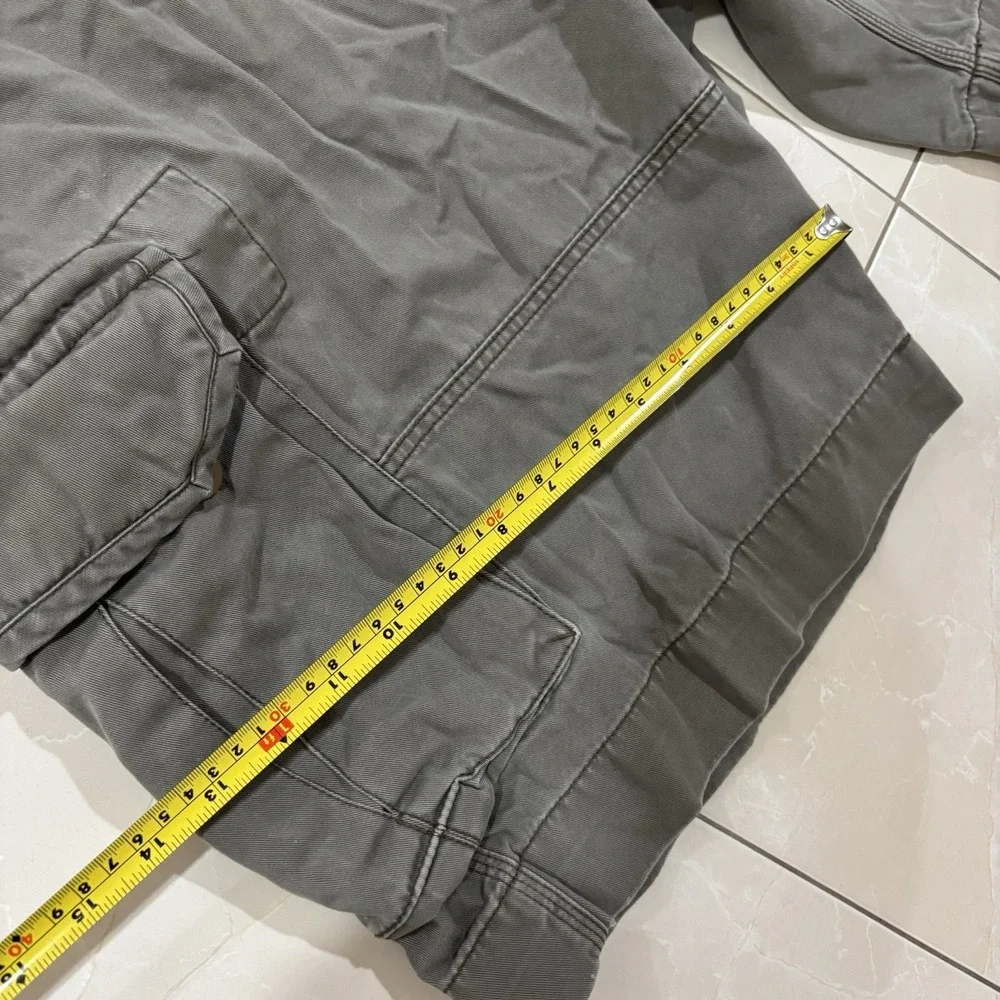 Vintage Polo Ralph Lauren Cargo Shorts Men's 42 Gray Baggy Military Y2K 90s